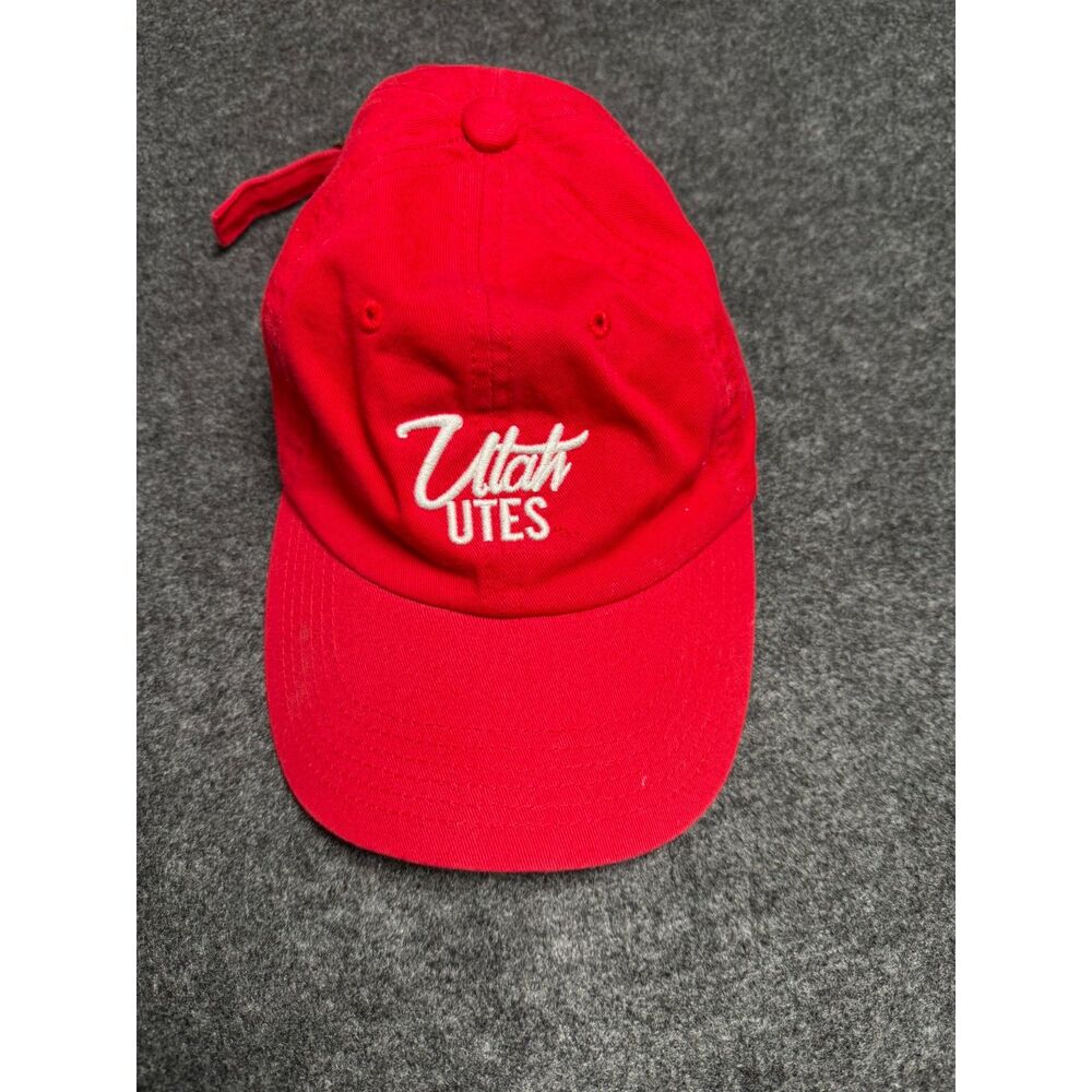 University of Utah Utes Ncaa Strap back dad Hat Cap adjustable